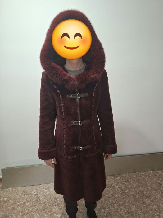 Продам шубу мутон (облегченная)
