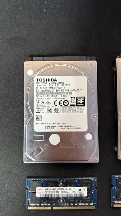 Kit 4x4 GB RAM DDR3 + 1 HDD 500 GB / 1 HDD 1 TB !Cititi descrierea!