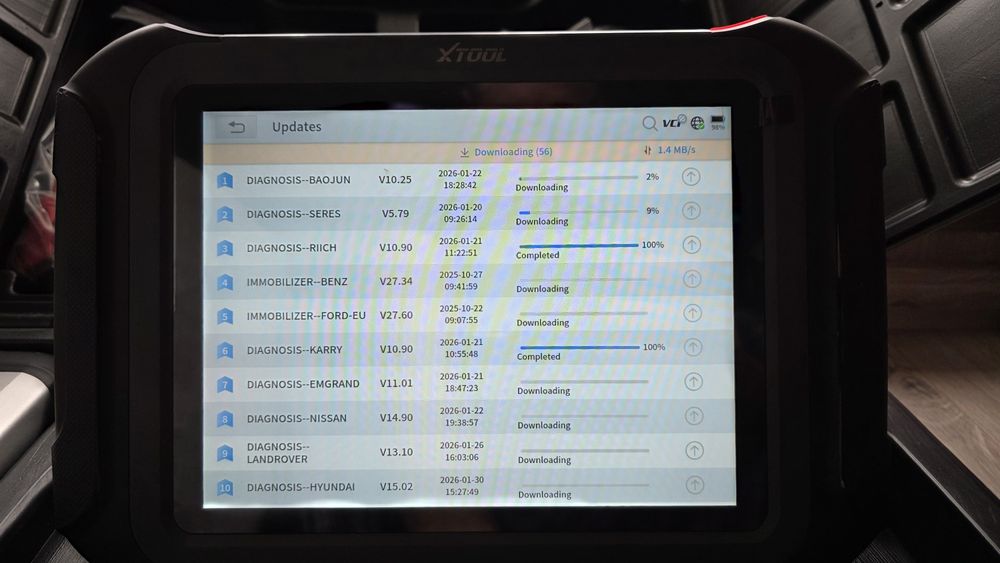 Xtool d9s tester diagnoza profesional