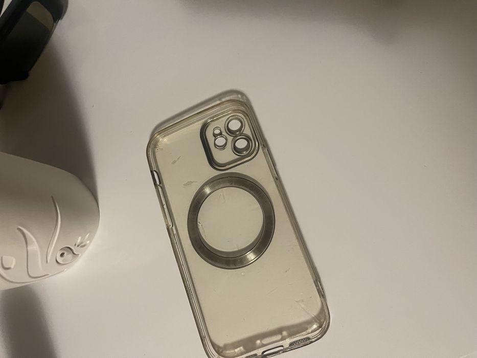 Husa/spate transparenta iphone 12 magsafe posibil si pt 11