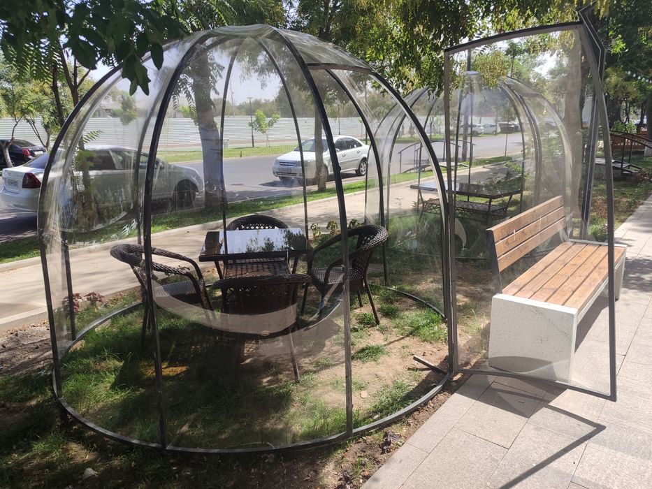 Капсула Kapsula Баннер тент банер Установка banner tent baner