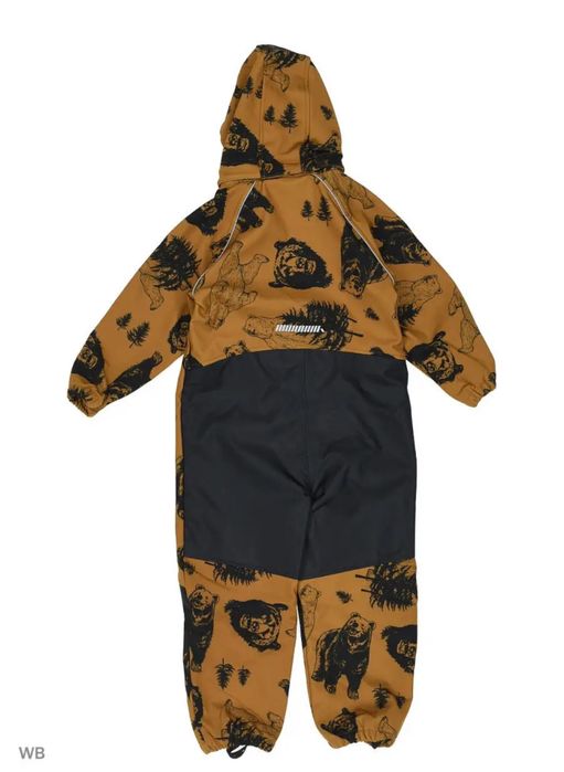 Демисезонный комбинезон софтшелл name it, размер 86 + 6