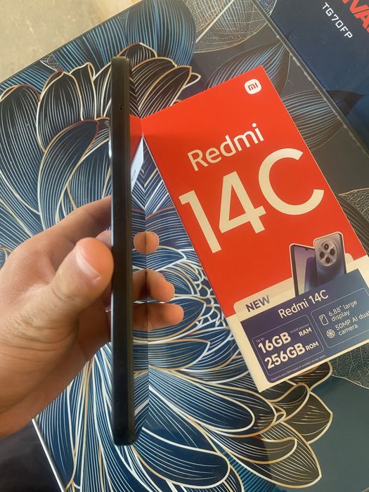 Redmi 14C 16/256 midnight black karobka dakument bor