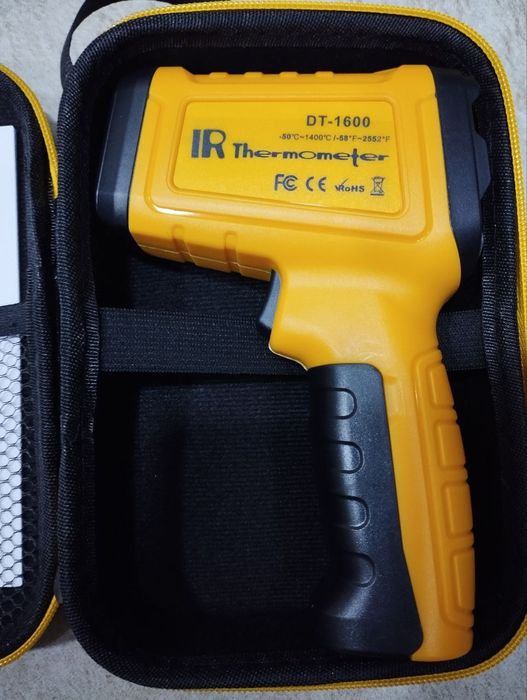 Пирометр,инфракрасный бесконтактный, промышленный термометр 1400°