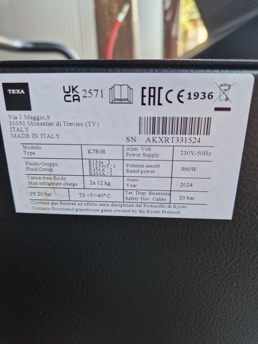 Aparat Incarcare Clima Texa 780 TOUCH BI-GAS  R1234YF/ R134A 2 Buteli