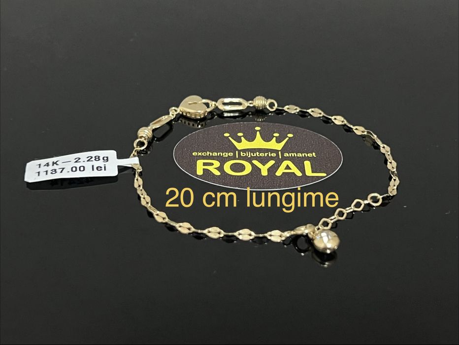 Bijuteria Royal CB : Bratara dama aur 14K 2,28 grame