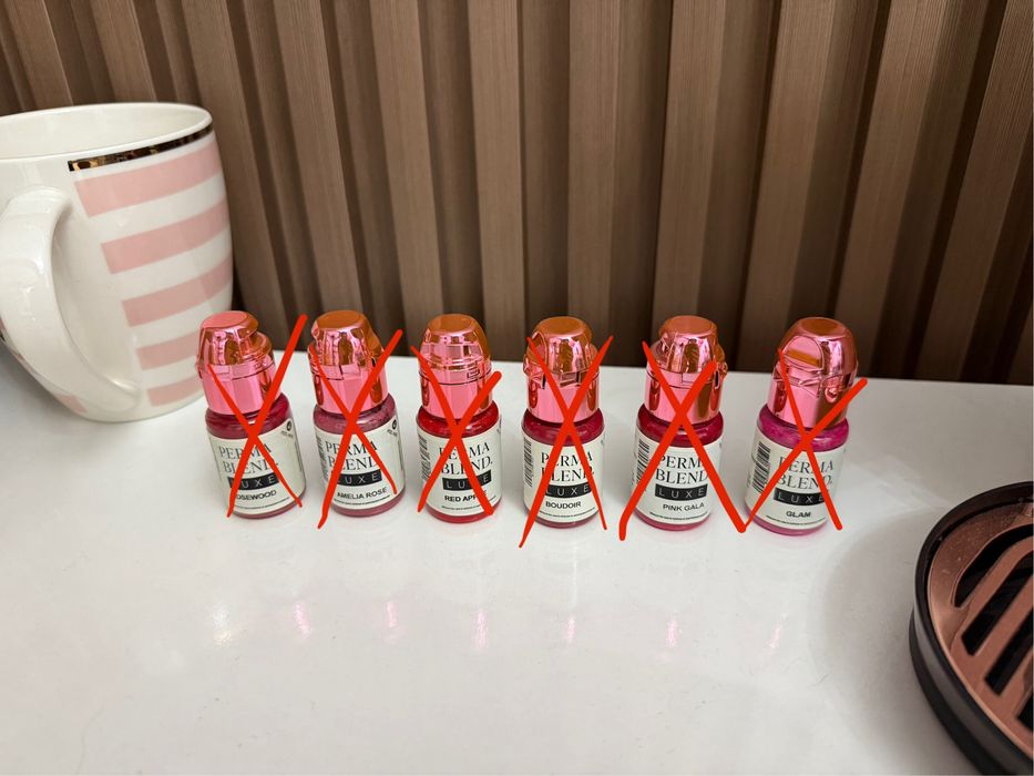 Perma blend Пигменти за перманентен грим Phiacademy