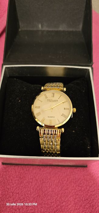Ceas dama auriu quartz