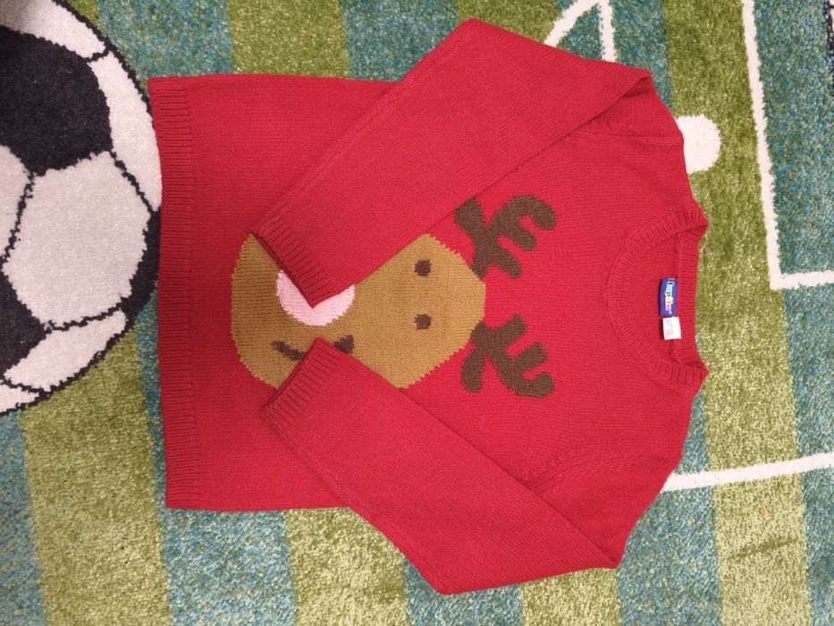 Pulover Crăciun copii 5-7 ani