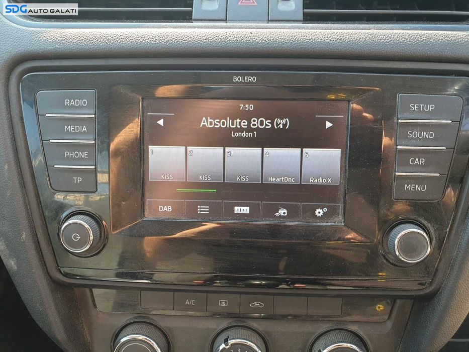 Radio CD Player Bolero Skoda Octavia 3 2013 - 2017 [C7974]