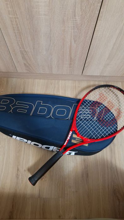 Комплект Тенис ракета PRO STAFF PRECISION XL 110 / Сак  Club Essential RHX3 и 6 тенис топки