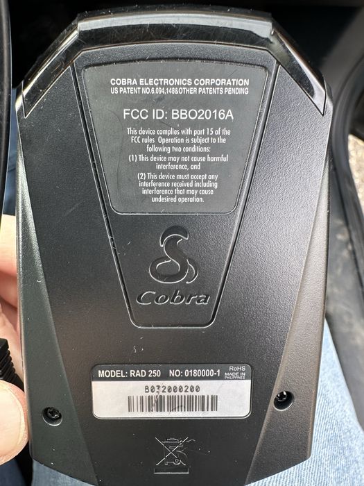 Detector RADAR  Cobra 250