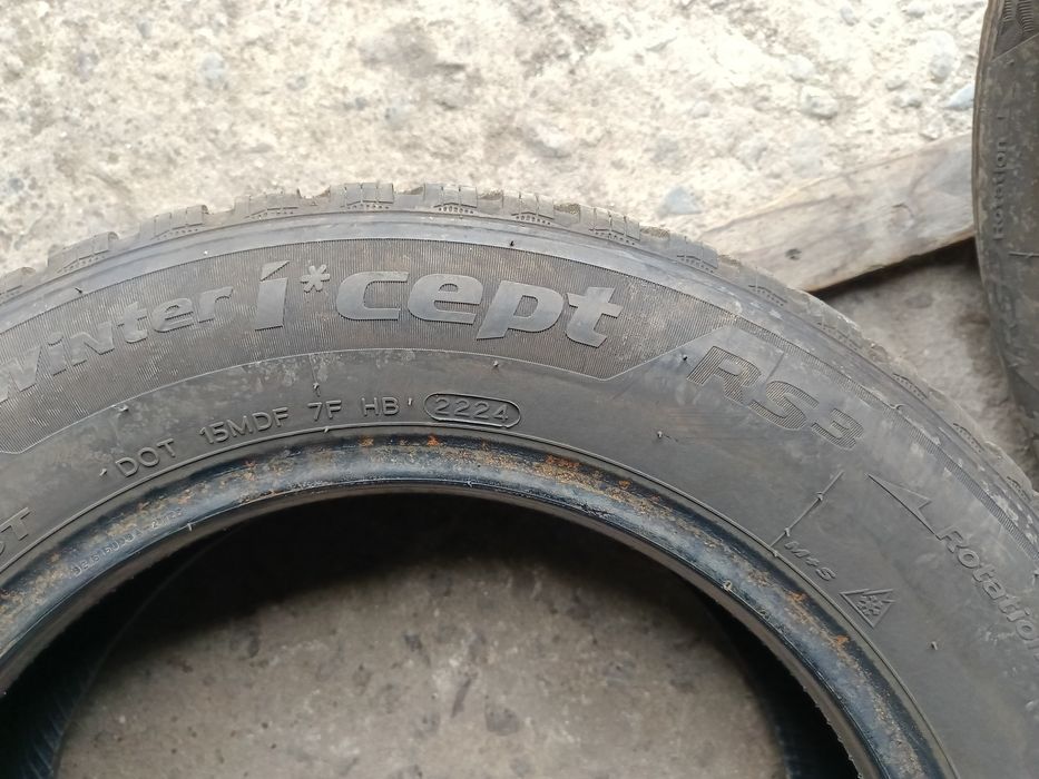 Зимни гуми -2024г.-15цола-185/65-1бр.-75лв."HANKOOK"