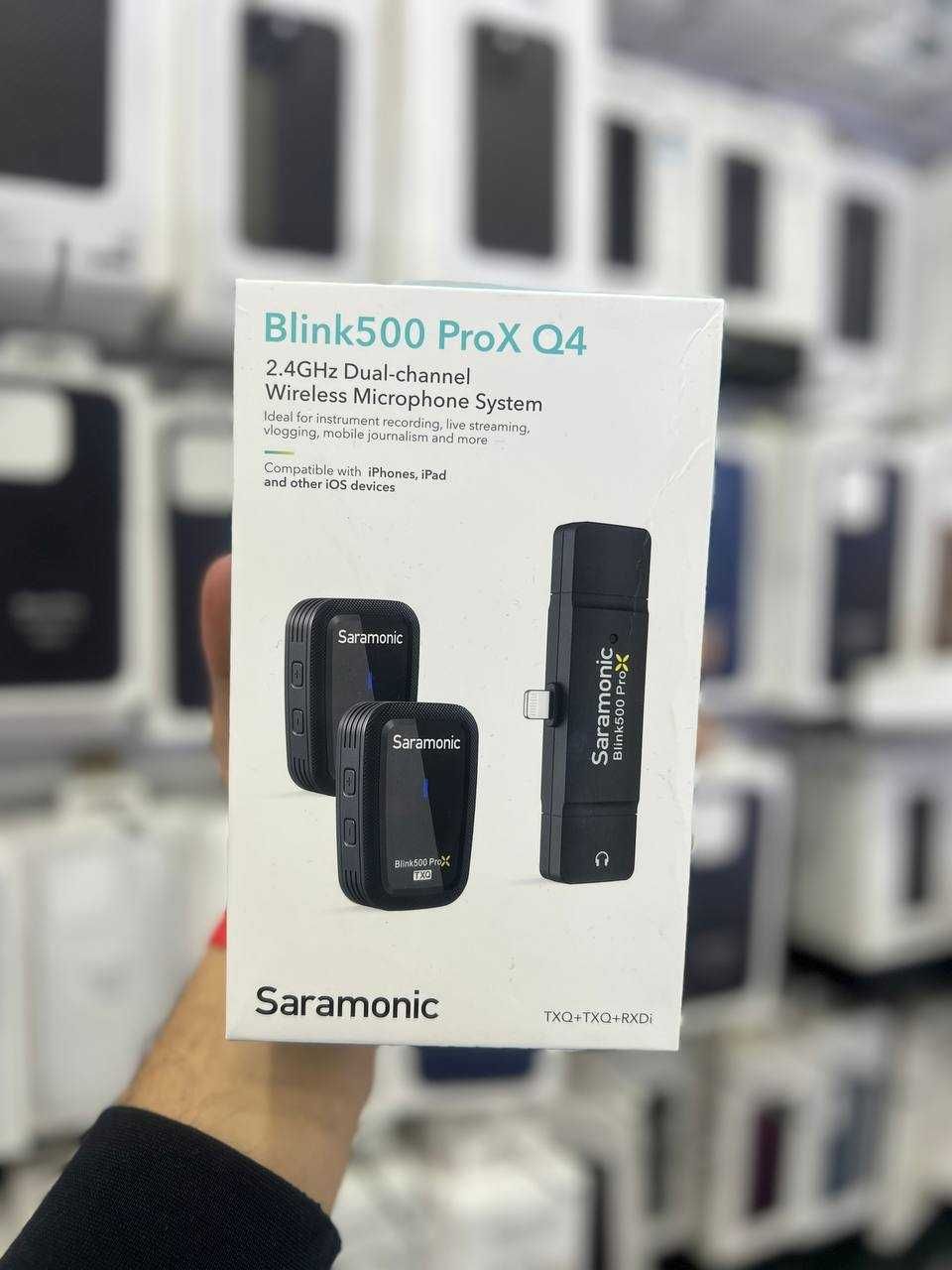 Saramonic Микрофон Blink500 ProX Mikrofon microphone iphone Samsung: 115  у.е. - Прочая аудиотехника Ташкент на Olx