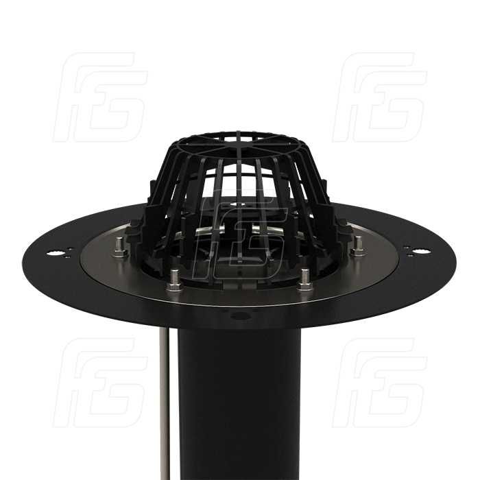 воронка кровельная PRO необогреваемая (обогрев) WIGAR