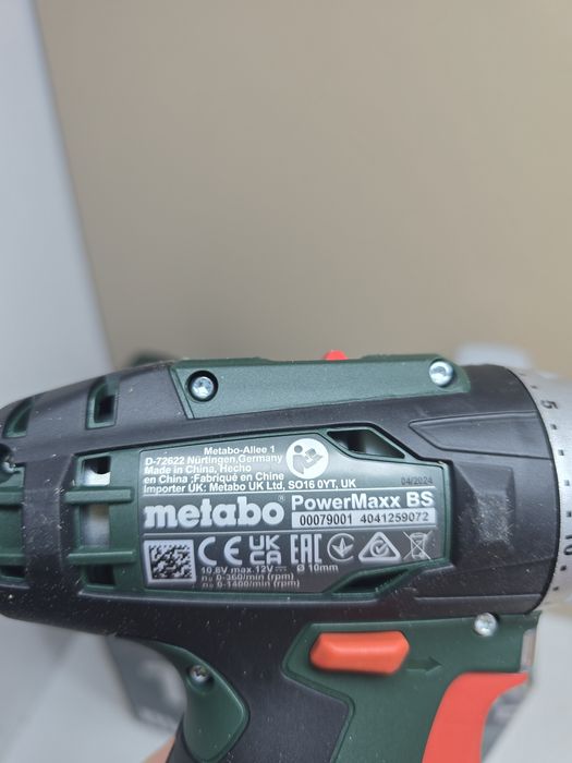 Нов винтоверт Metabo PowerMAXX BS BASIC 10.8V