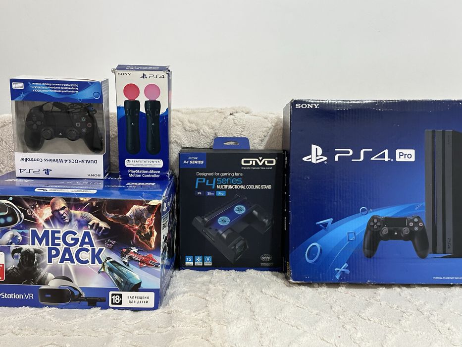 Продам Сони плейстейшен 4про 1тр+ Vr