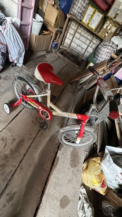 Велосипед и самокат