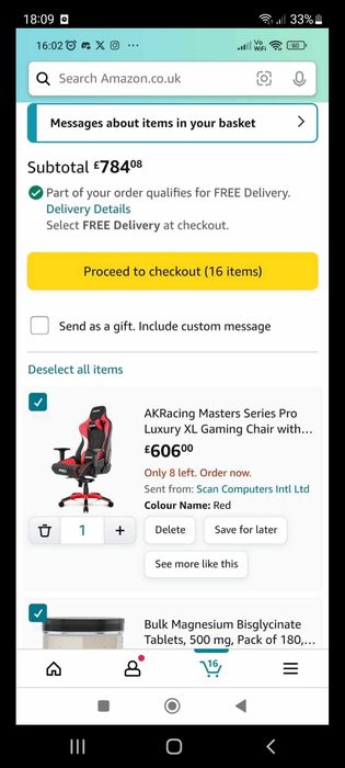 Scaun de birou AKRACING