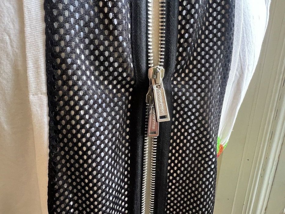 DSQUARED² white mesh