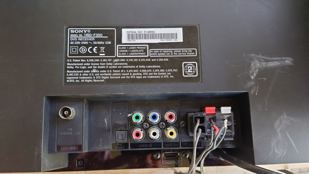 Sony hbd f300.Дом .кино.