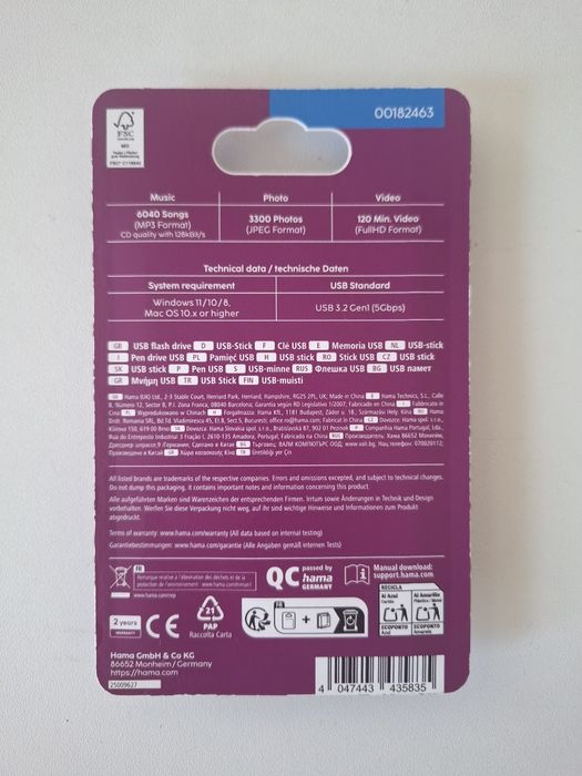 Flash Drive HAMA 32 gb (nou)