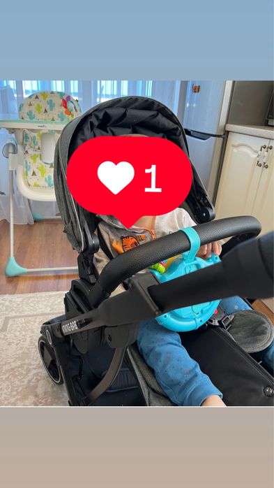 Коляска ining baby со съемным блоком