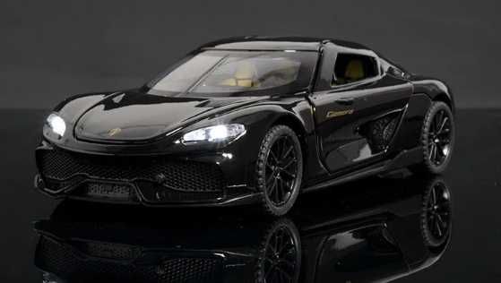 Метални колички: Koenigsegg Gemera 1:32 – умален модел хиперкола
