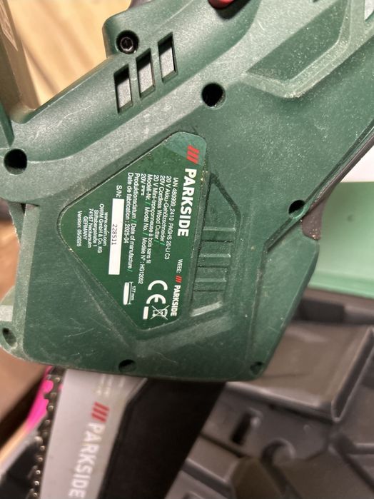 Резачка  на батерия parkside