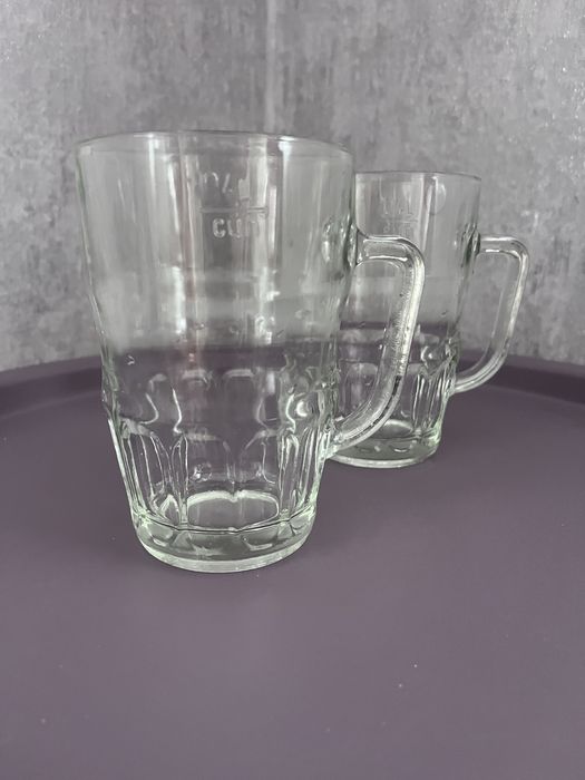 Халба за бира от плътно  стъкло