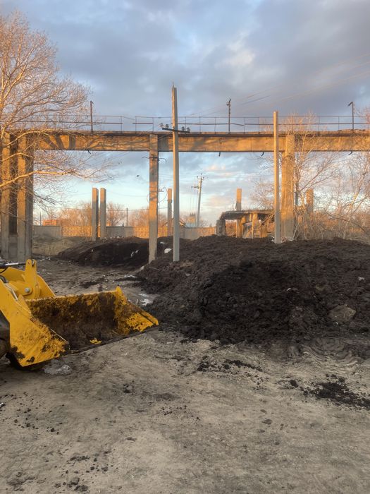 Навоз. Погрузка есть. Конский