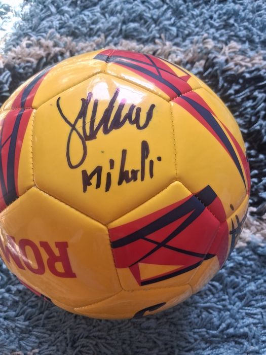Minge România semnata de : Iovan,Bumbescu și Belodedici