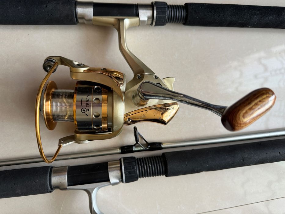 Въдици комплект за дъно и плувка с 5 макари | Fishing rods