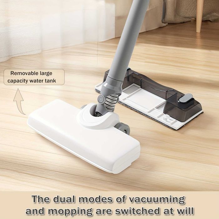 Безжична Вертикална Прахосмукачка 2 в 1 за Сухо и Мокро SENBOWE, 19KPa