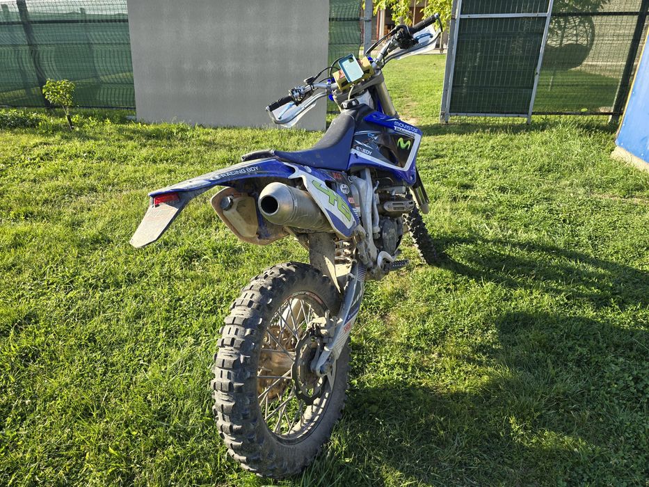 Yamaha WR 450F, din 2008 cu acte pentru inmatriculare si multe optiuni si accesorii incluse in pret