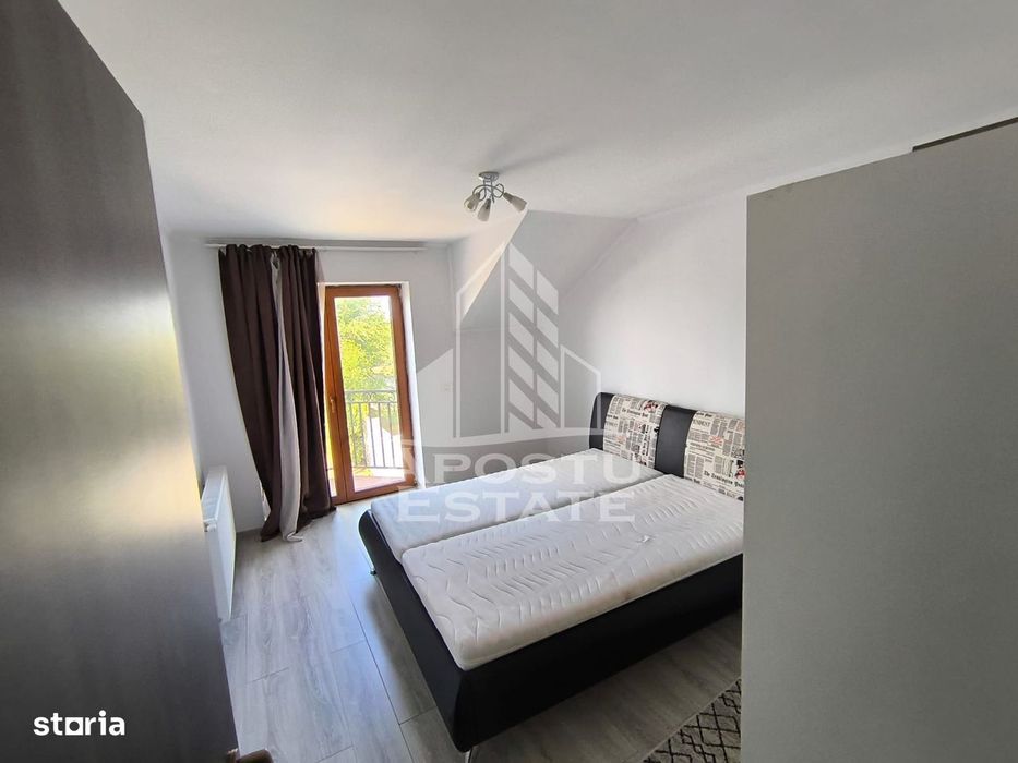 Duplex cu 4 camere,3 bai mobilat si utilat,Dumbravita
