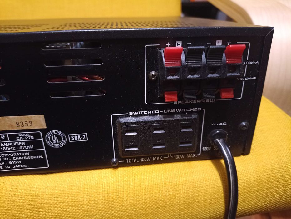 Amplificator FISHER CA-275