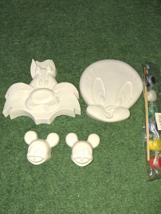 Гипсови фигурки за оцветяване