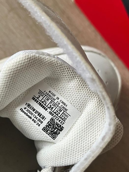 Кеды /кроссовки  Reebok белые