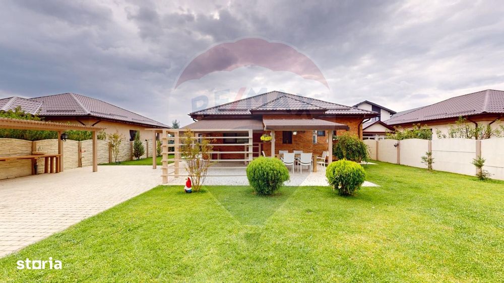 Casa individuala, mobilata, gradina, strada privata - Clinceni, Ilfov