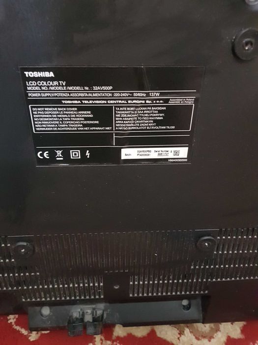 TV Toshiba Regza 32AV500P