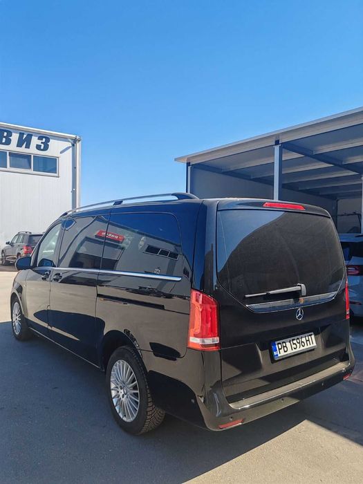 Пътнически бус под наем Mercedes V Class. Наем на 6+1 ван. Трансфери