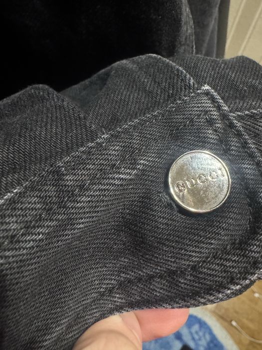 Gucci denim overshirt