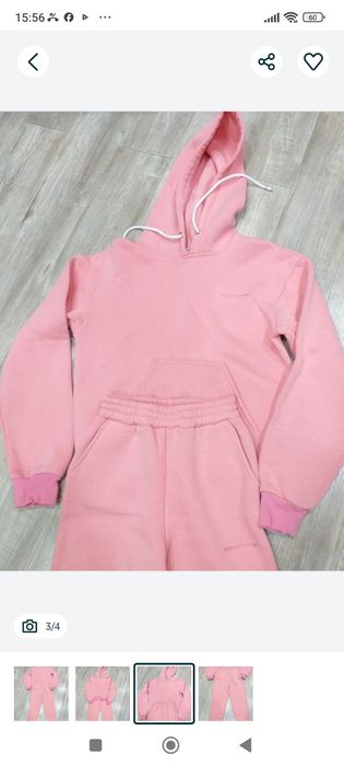 Теплый костюм для девочки на флисе