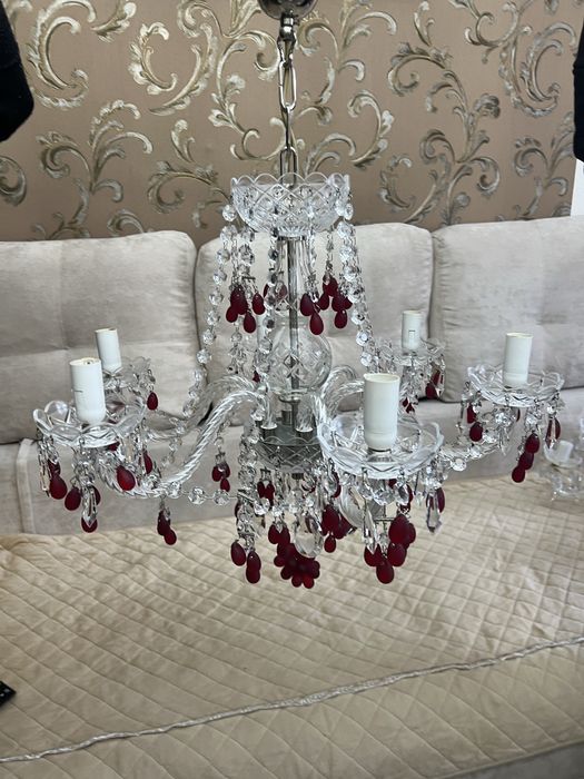 Люстра. Хрусталь. Посуда. Винтаж. Классика