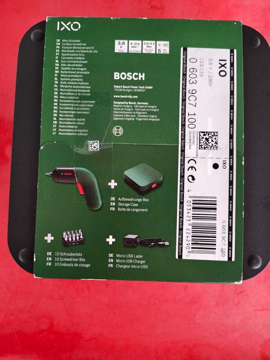 Bosch Șurubelniță pe acumulator 3,6V
