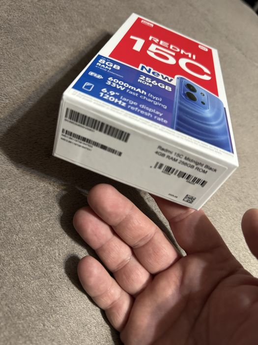 Redmi 15C 256gb negru