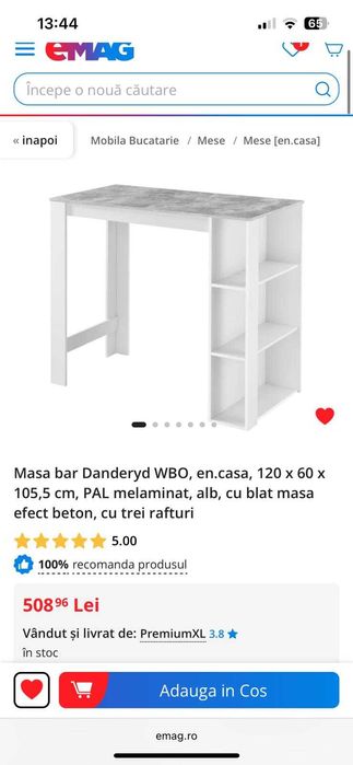 1xMasa + 2xScaune BAR (noi!)