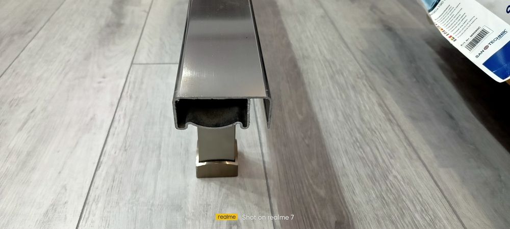 Алуминиев парапет квадратен профил комплект