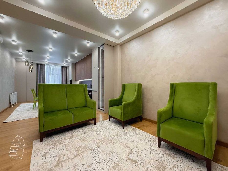 м.Буюк Ипак Йули ул.Сайрам новостройка 2-комн 2/4 65 м² новый ремонт